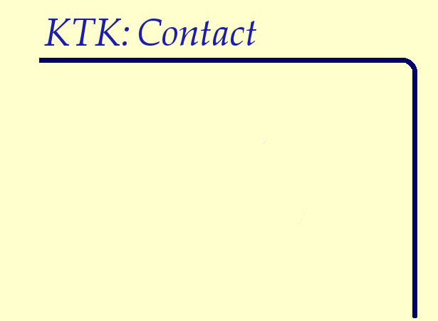 Kevin T. Keith: Contact